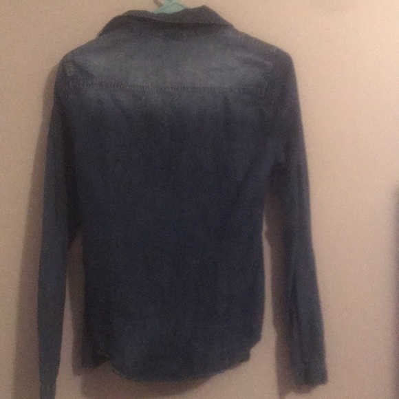 Denim Tight Fitted Jacket - Picture 2 of 2